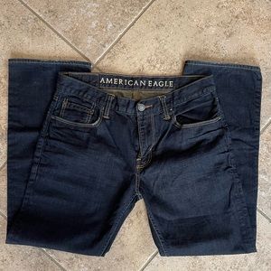 SOLD American Eagle Mens 32W30L Dark Wash Jeans